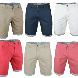 Chino Pinstripe Shorts-0
