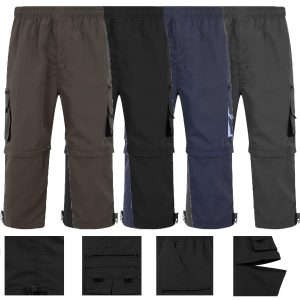 Mens 2in1 3/4 Shorts-0