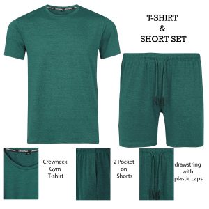 Mens Gym Short Sets-0