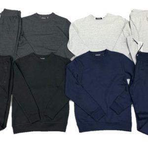 Basic Crewneck Fleece Tracksuits-0