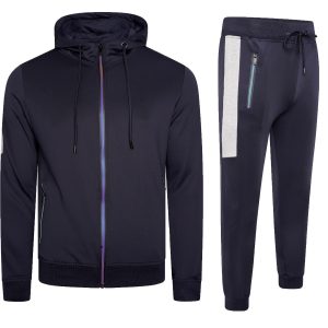 Mens 2Tone Zip Tracksuit-0
